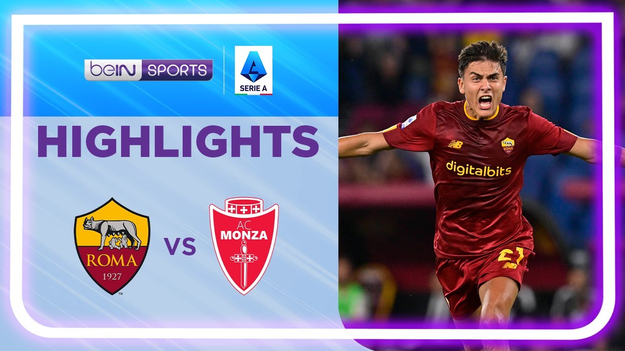 AS Roma 3-0 Monza | Serie A 22/23 Match Highlights